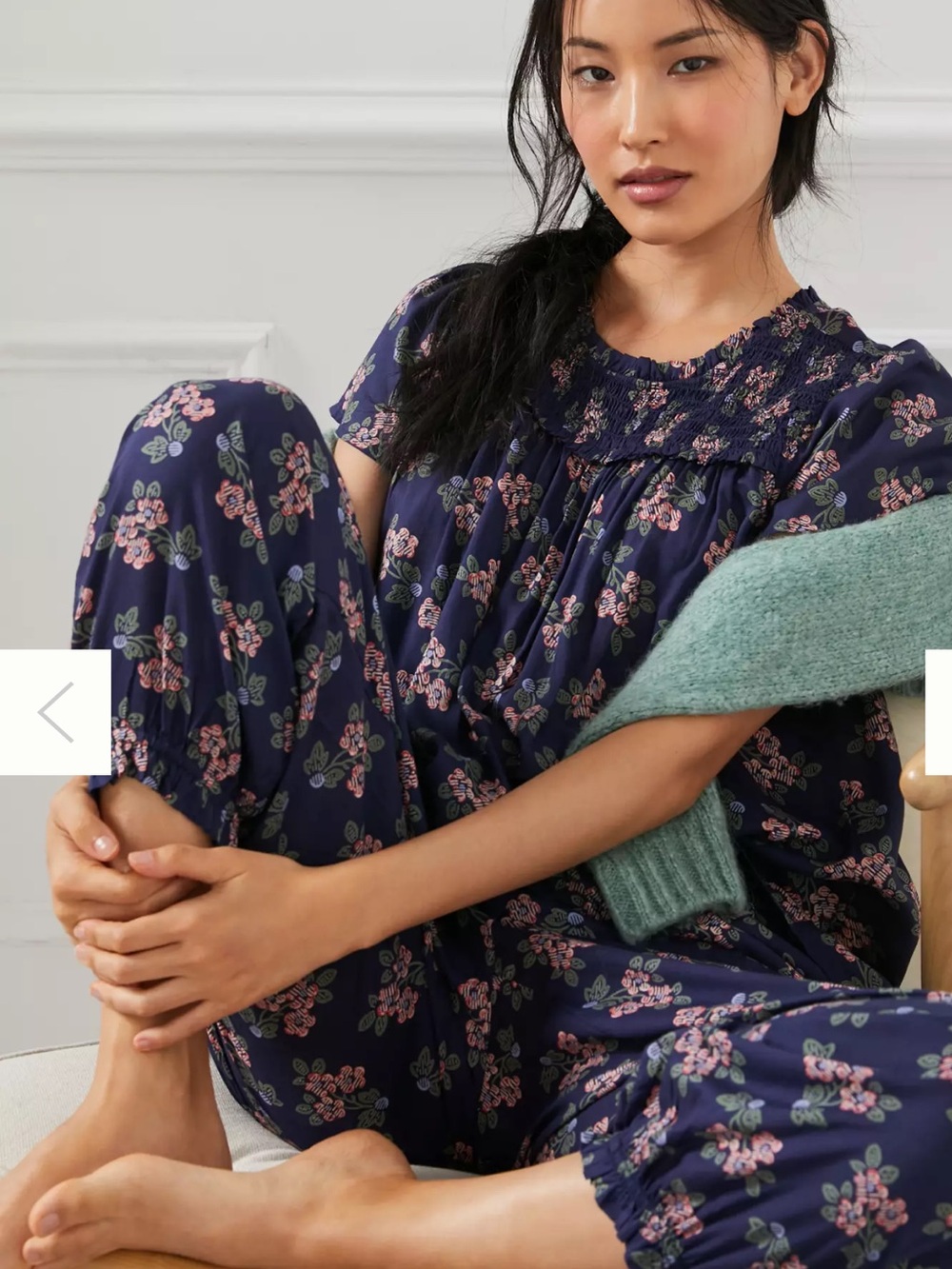Darcy Smock Sleep Top by Anthropologie